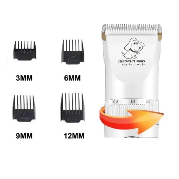 Dog Clippers Rechargeable Professional Hair Trimmer - Image 4