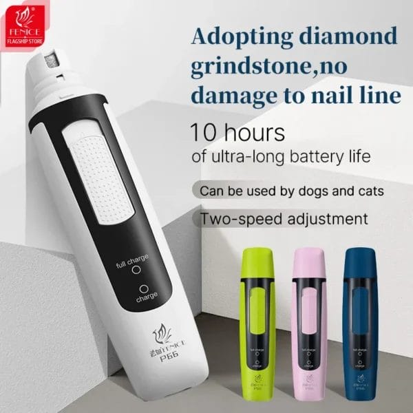 Dog Clippers: Electric Nail Grinder for Pets