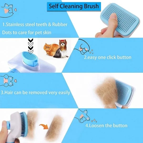 Dog Clippers Hair Remover Brush for Grooming - Image 3