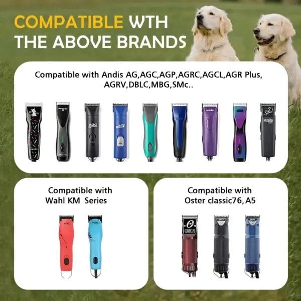 Dog Clippers Stainless Steel Blades Set for Grooming - Image 6